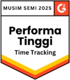 G2 - High Performer Time Tracking - Spring 2025 G2 - High Performer Time Tracking - Spring 2025