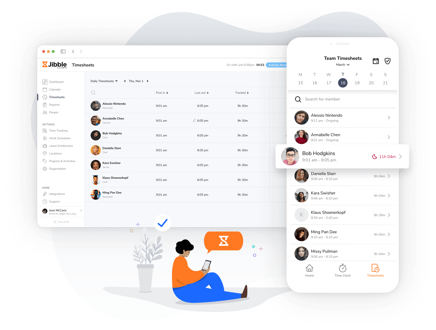 100 FREE Quickbooks Time Tracking Jibble™