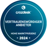 Crozdesk - High Market Presence (Trusted Vendor) 2024