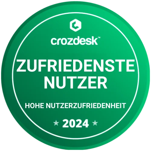 Crozdesk - High User Satisfaction (Happiest Users) 2024 Crozdesk - High User Satisfaction (Happiest Users) 2024