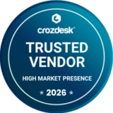 crozdesk - high market presence - trusted vendor- 2026