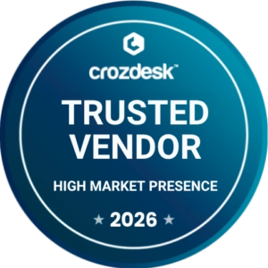 crozdesk - high market presence - trusted vendor- 2026