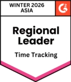 g2 - regional leader - time tracking - winter 2026 asia