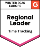 g2 - regional leader - time tracking - winter 2026 europe