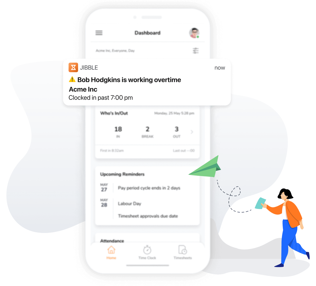 100 FREE Attendance Tracker App Jibble™