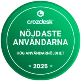 Crozdesk - High User Satisfaction (Happiest Users) 2025