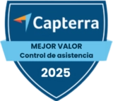 Capterra - Best Value (Attendance Tracking) 2025