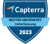 Capterra - Best Value (Time Tracking) 2023 Capterra - Best Value (Time Tracking) 2023
