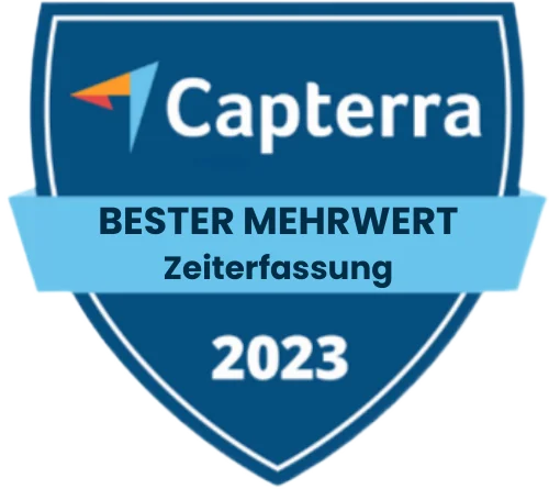 Capterra - Best Value (Time Tracking) 2023 Capterra - Best Value (Time Tracking) 2023