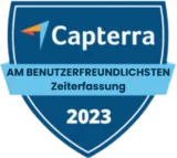 Capterra - Best Ease of Use (Time Tracking) 2023 Capterra - Best Ease of Use (Time Tracking) 2023