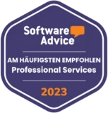 Software Advice - Most Recommended (Professional Services) 2023 Software Advice - Most Recommended (Professional Services) 2023