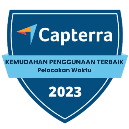 Capterra - Kemudahan Penggunaan Terbaik (Pelacakan Waktu) 2023 Capterra - Kemudahan Penggunaan Terbaik (Pelacakan Waktu) 2023