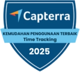 Capterra - Best Ease of Use (Time Tracking) 2025 Capterra - Best Ease of Use (Time Tracking) 2025
