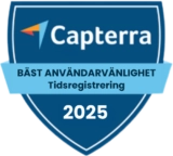 Capterra - Best Ease of Use (Time Tracking) 2025