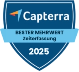 Capterra - Best Value (Time Tracking) 2025
