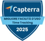 Capterra - Best Ease of Use (Time Tracking) 2025