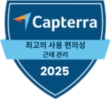 Capterra - Best Ease of Use (Time Tracking) 2025