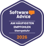 software advice - most recommended - time clock 2026