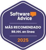 Software Advice - Most Recommended - Online HR 2025