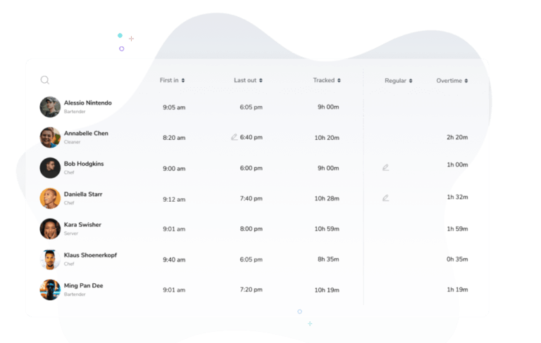 Time card calculator