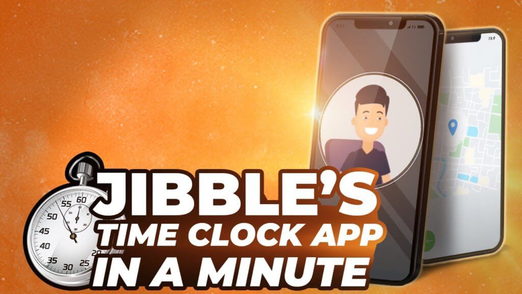 Jibble's time clock app in a minute
