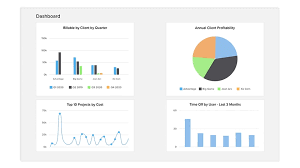 Replicon dashboard