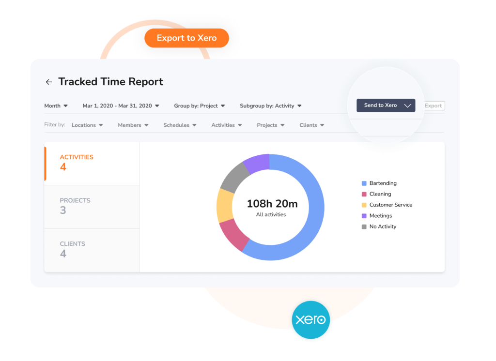 Export timesheets from Jibble to Xero