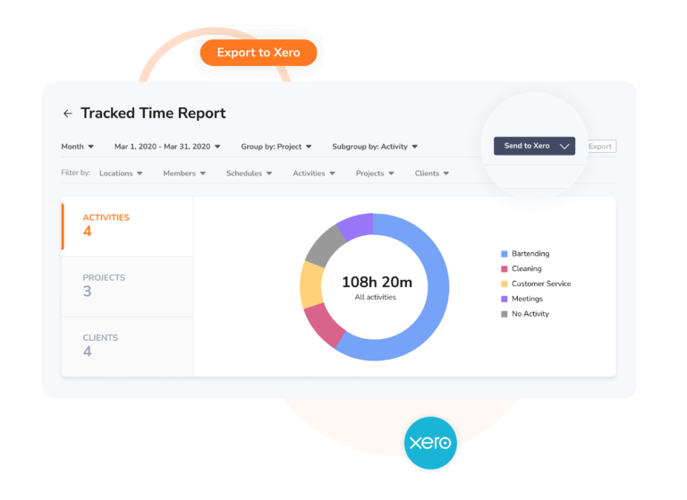 Export timesheets from Jibble to Xero