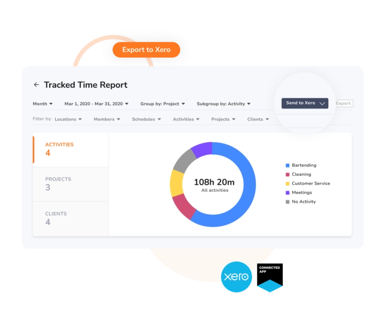 Export timesheets from Jibble to Xero