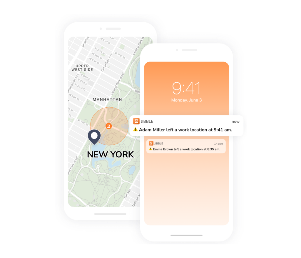 Geofence reminders on mobile