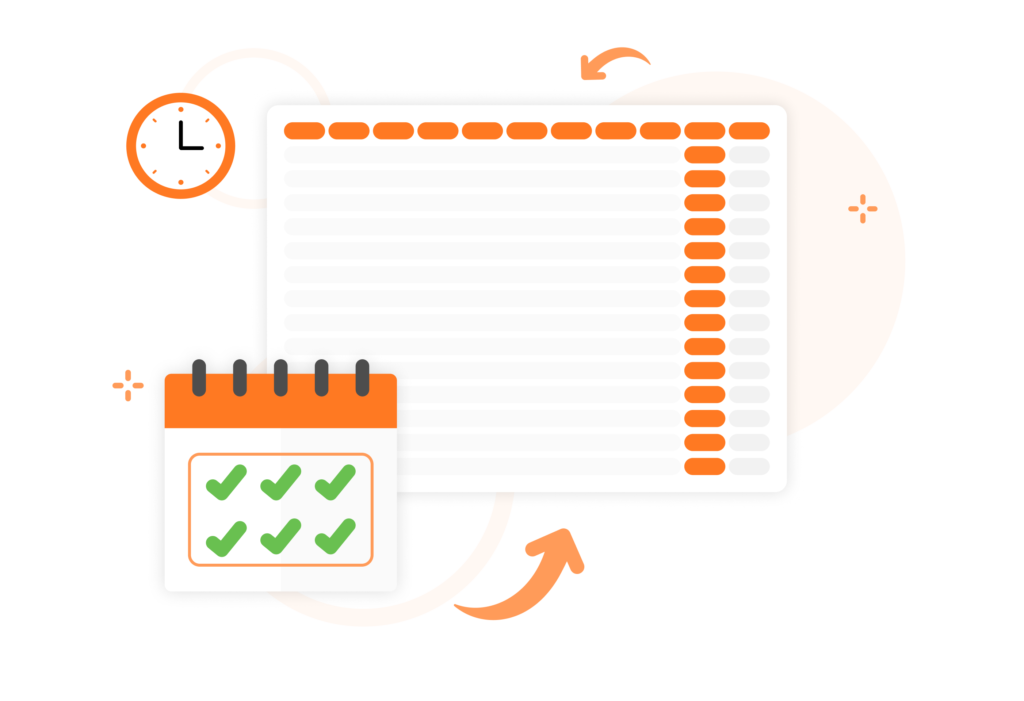 Monthly timesheet