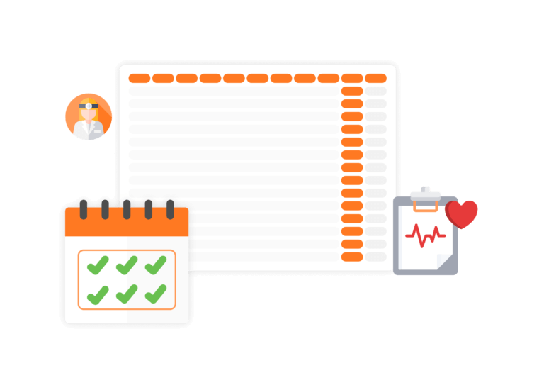 Healthcare timesheet, medical timesheet