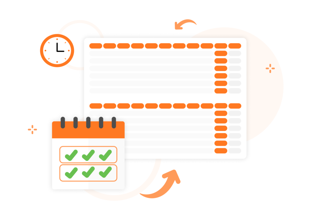 Semi-monthly timesheet sample