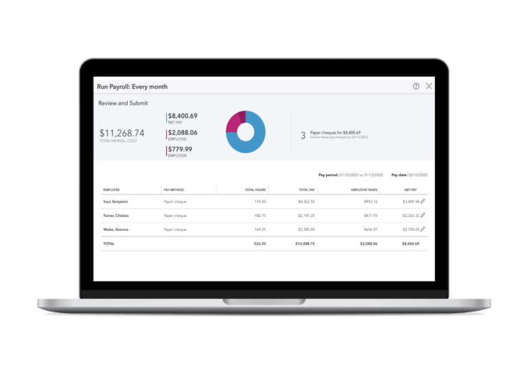 QuickBooks payroll integration