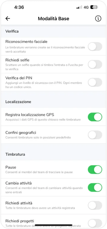 Basic Mode on kiosk