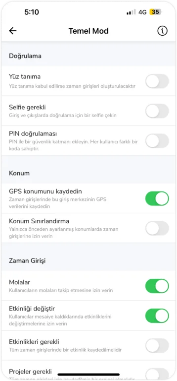 Basic Mode on kiosk