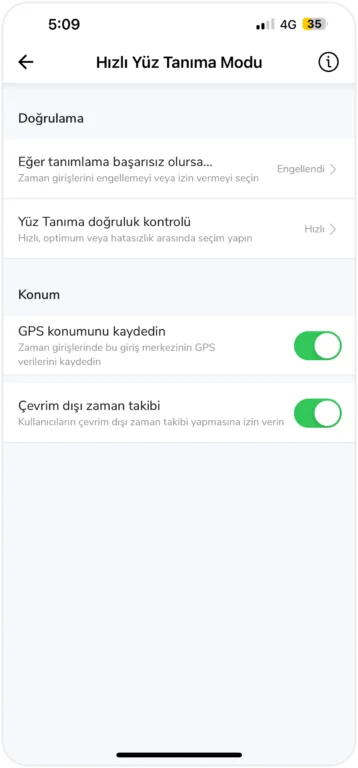 Speed FR Mode on kiosk