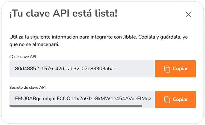 Your Client ID and Client Secret are now generated, copy them into Zapier.