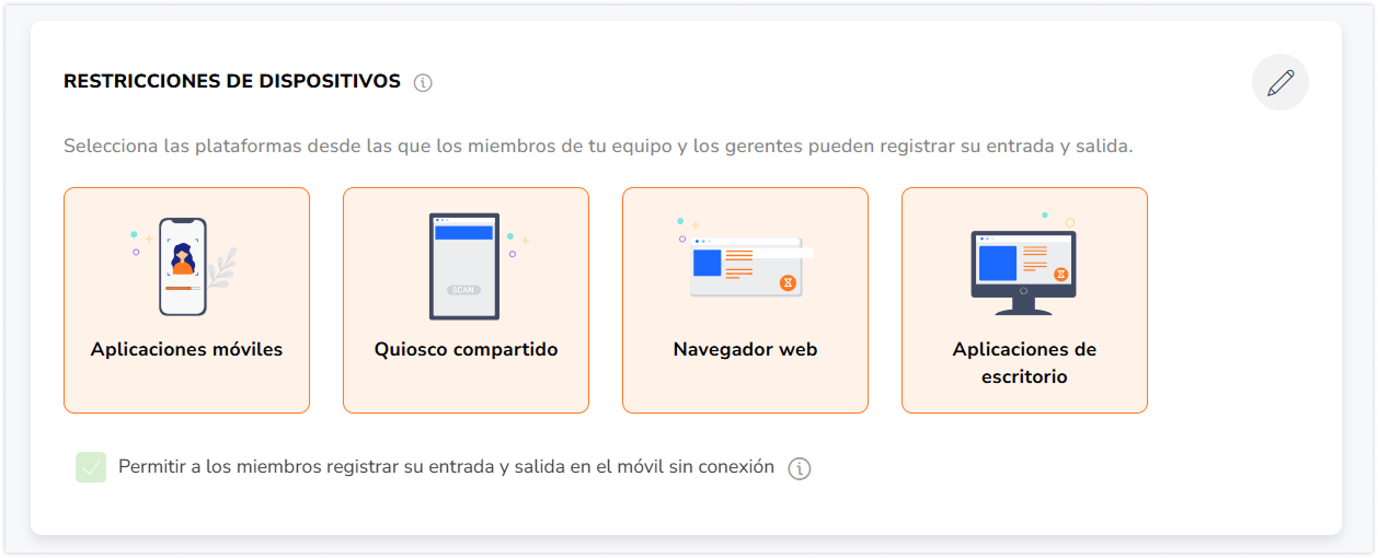 Enabling offline mode