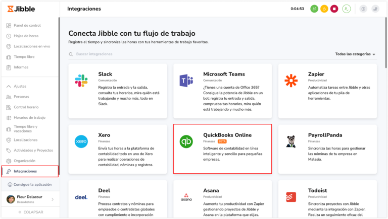 Quickbooks integration