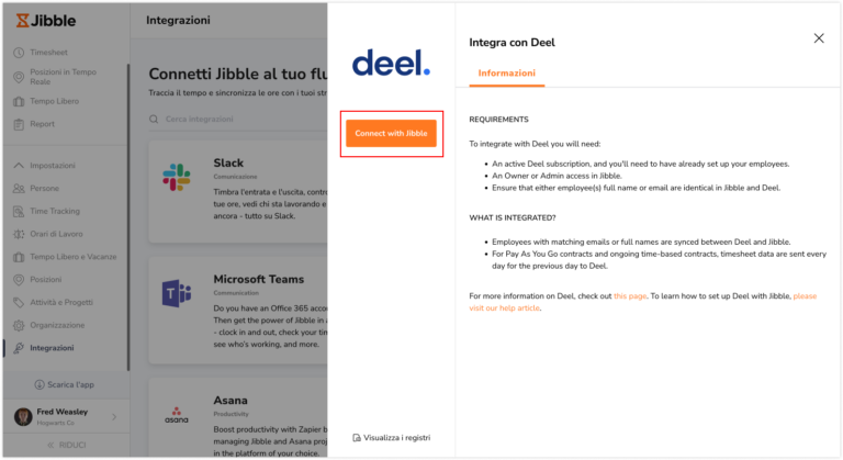 Integrations Deel