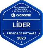 Crozdesk - Prêmios de Software, Líder (Rastreamento de Presença & Relógio de Ponto) 2023