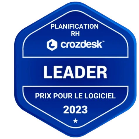 Crozdesk – Software Awards, Leader (HR Scheduling) 2023 - new Crozdesk – Software Awards, Leader (HR Scheduling) 2023 - new