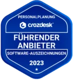 Crozdesk – Software Awards, Leader (HR Scheduling) 2023 - new Crozdesk – Software Awards, Leader (HR Scheduling) 2023 - new