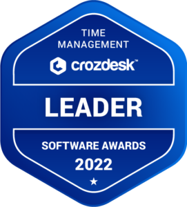 Crozdesk award for time management leader 2022