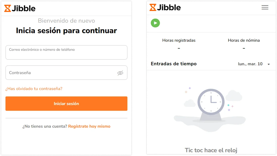 Log in from chrome extension