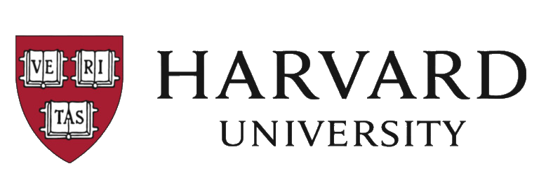 Harvard university logo with name