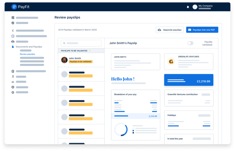 Showing PayFit's automated P11D submissions