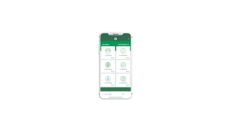 Paycom Talent acquisition features on mobile screen