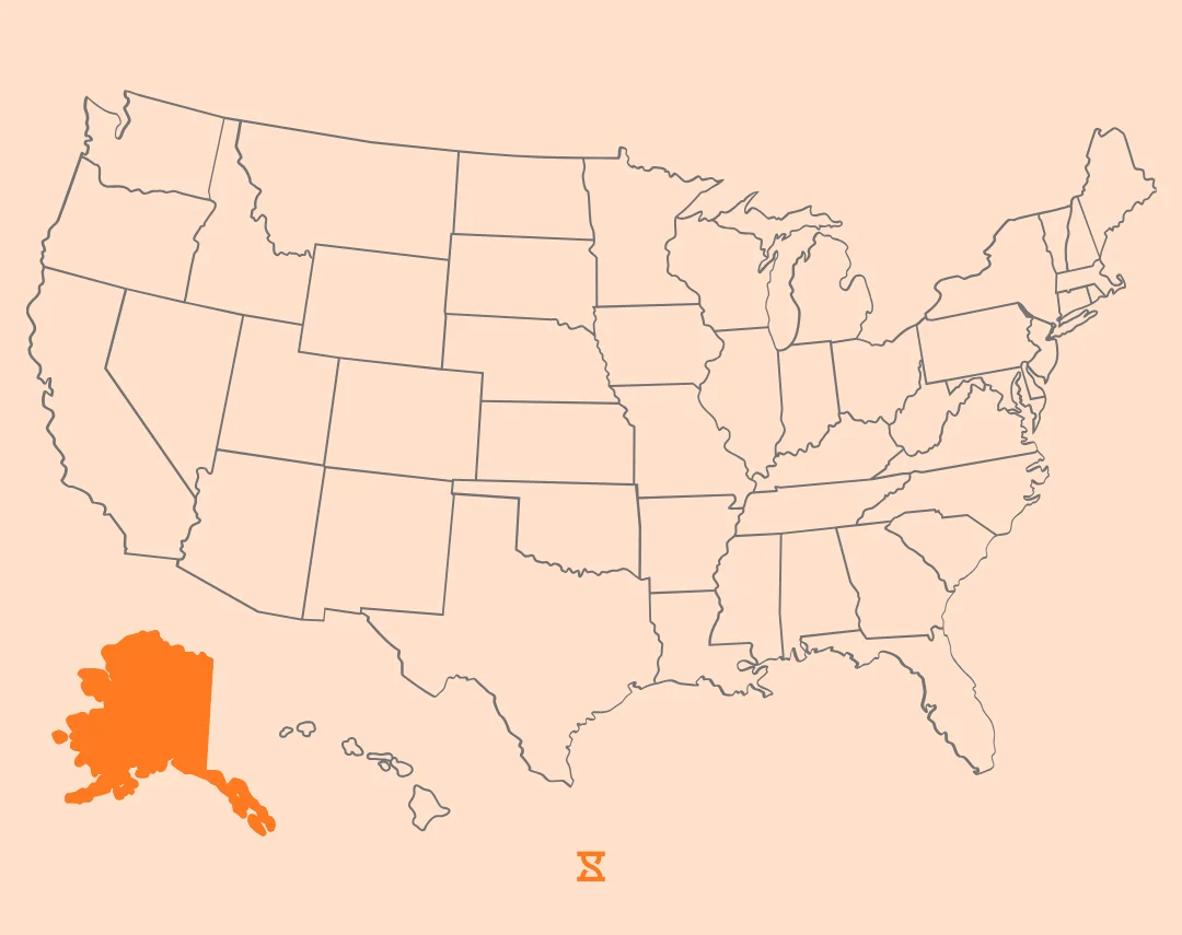 alaska map